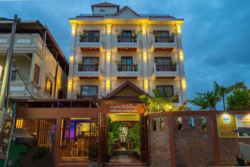 Kingfisher Angkor Hotel Сіємреап Екстер'єр фото