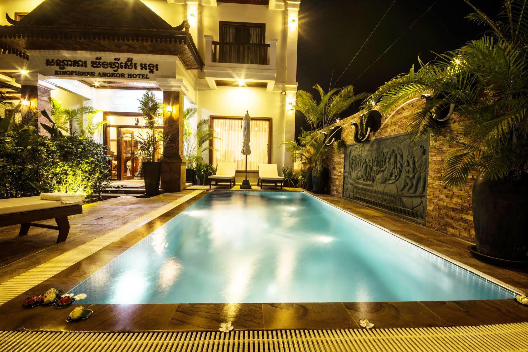 Kingfisher Angkor Hotel Сіємреап Екстер'єр фото